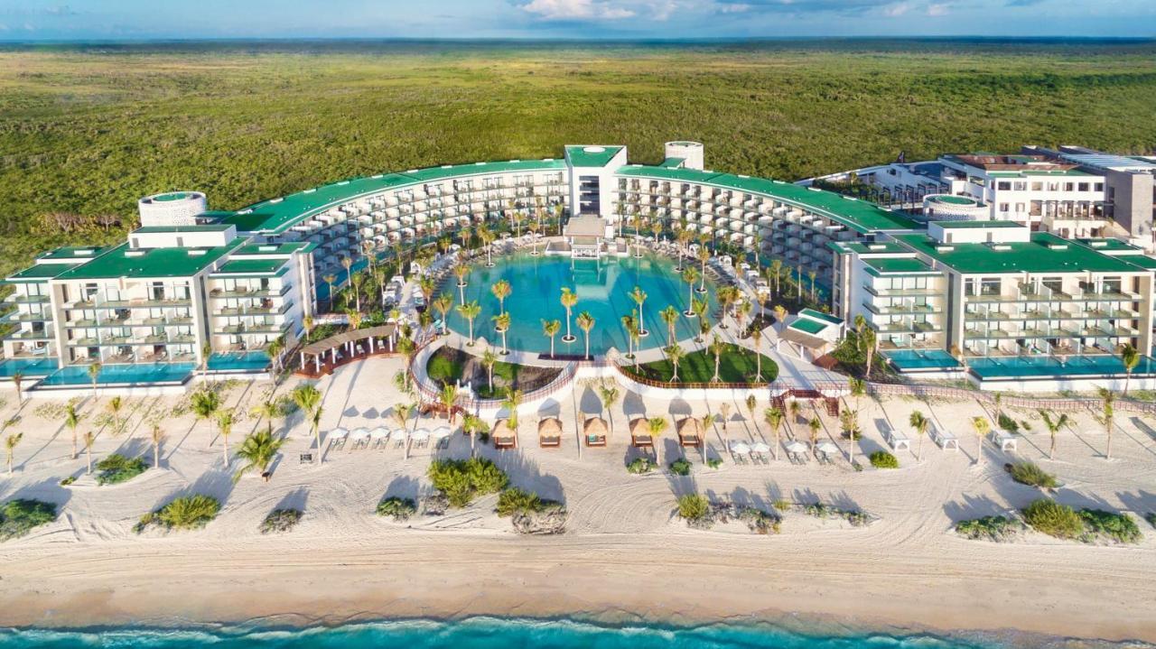 Haven Riviera Cancun (Adults Only) Alfredo V. Bonfil Luaran gambar Aerial view of the resort